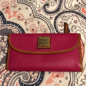 Pink Dooney & Bourke wallet